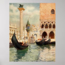 Suche nach gondoliere poster Vintag