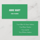 Suche nach grün blau visitenkarten Jede person