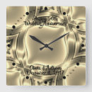 Suche nach goldener hochzeitstag wanduhren Abstrakt