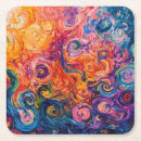 Suche nach abstrakter regenbogen untersetzer Wirbel