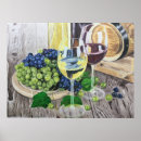 Suche nach wein und trauben poster Rot