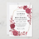 Suche nach cranberry einladungen Botanische blume in aquarellfarbe