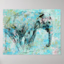 Suche nach blauer elefant poster Tier