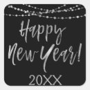 Suche nach happy new year aufkleber Elegant