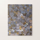 Suche nach kupfer puzzle Geld