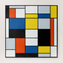 Suche nach piet mondrian puzzle Rot