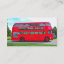 Suche nach roter bus visitenkarten Transport