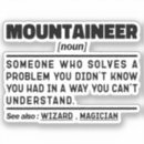 Suche nach bergsteigen aufkleber Kletterer