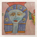 Suche nach ägyptische kunst untersetzer Blau