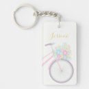 Suche nach rosa fahrrad schlüsselanhänger Blume