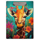 Suche nach giraffe klemmbrett Blumenreich