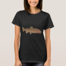 Suche nach bachforelle tshirts Braun