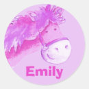 Suche nach rosa pony aufkleber Pferd