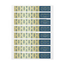 Suche nach geometrisches muster rücksende aufkleber Paar