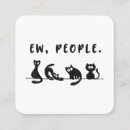 Suche nach lustige katze visitenkarten Schwarz