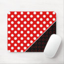 Suche nach weiße punkte rot mousepads Herz