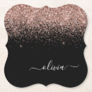 Suche nach rose gold untersetzer Glitzer