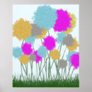 Suche nach aquarell blumen malerei poster Blau
