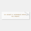 Suche nach verstehen autoaufkleber Dumm