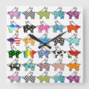 Suche nach pig wanduhren Farm