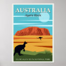 Suche nach ayers rock poster Vintag