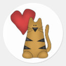 Suche nach gestreifte katze aufkleber Tiere