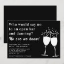Suche nach open bar einladungen Typografie