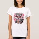 Suche nach kawaii waschbär tshirts Für alle