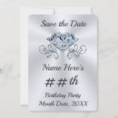 Suche nach save the date geburtstag einladungen 60