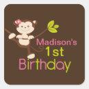 Suche nach niedlicher affe aufkleber Dschungel