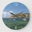 Suche nach mittelmeer poster wanduhren Blau