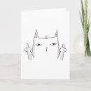 Suche nach mittelfinger karten Katze