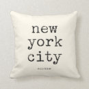 Suche nach new york kissen Schwarzes