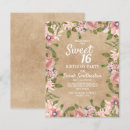 Suche nach floral sweet 16 einladungen Jede person