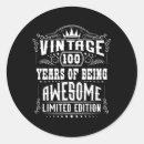 Suche nach hundert aufkleber Meilenstein