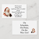 Suche nach weihnachtsmann visitenkarten Professionell