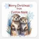 Suche nach otter aufkleber Frohe weihnachten