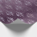 Suche nach fleur de lys geschenkpapier Lila