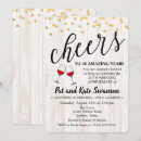 Suche nach wine glass einladungen Gold