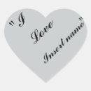 Suche nach namen des herzens i aufkleber Spaß