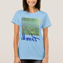 Suche nach claude monet tshirts Wasserlilien