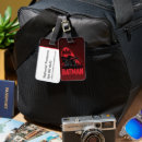 Suche nach batman gepäckanhänger Dunkler kater