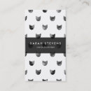 Suche nach schwarzweiss katze visitenkarten Haustier