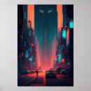 Suche nach futuristische stadt poster Science fiction