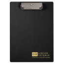 Suche nach schwarzes leder klemmbrett Elegant