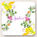 Suche nach gelber hibiskus untersetzer Tropisch
