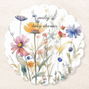 Suche nach wildblumen untersetzer Werdende mutter