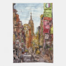 Suche nach new york city geschirr tücher Aquarell