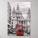 Suche nach roter bus poster London