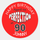 Suche nach perfektion aufkleber Jede person